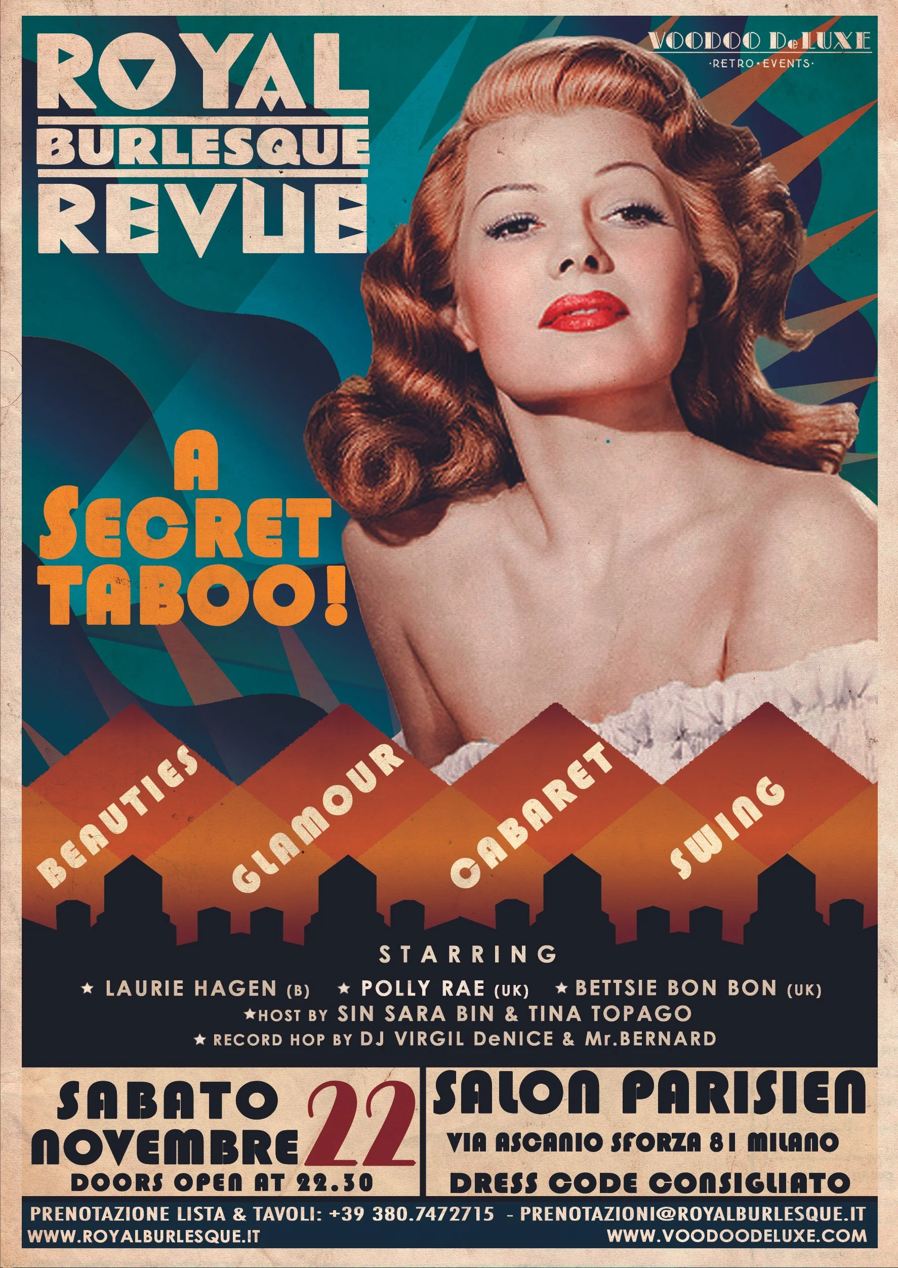Flyer Burlesque