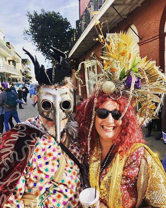 Mardi Gras Day 2019!
The brightest, most beautiful, and  sunniest day of the year. All hail!

#mardigras #carnival #neworleans