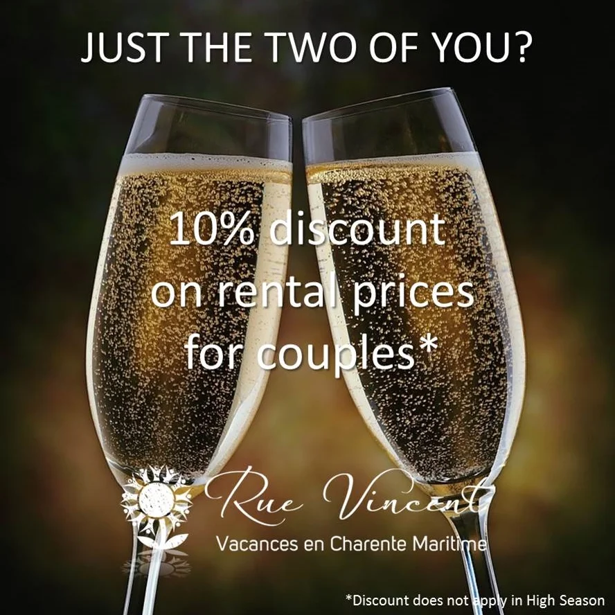 *Discount for couples available in low and mid-season.