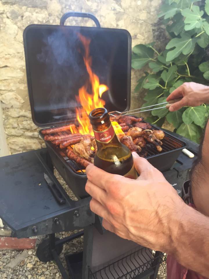 Fire up the gas BBQ!