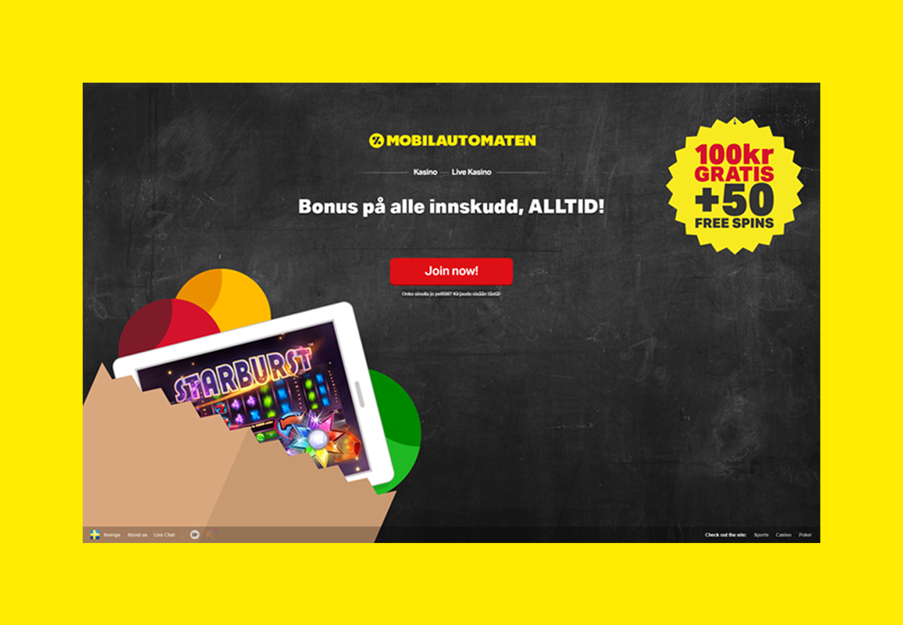 Mobilautomaten free spins online