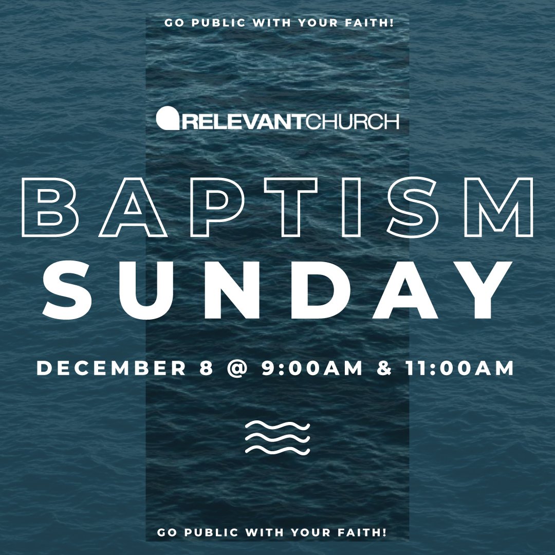 Baptism Sunday