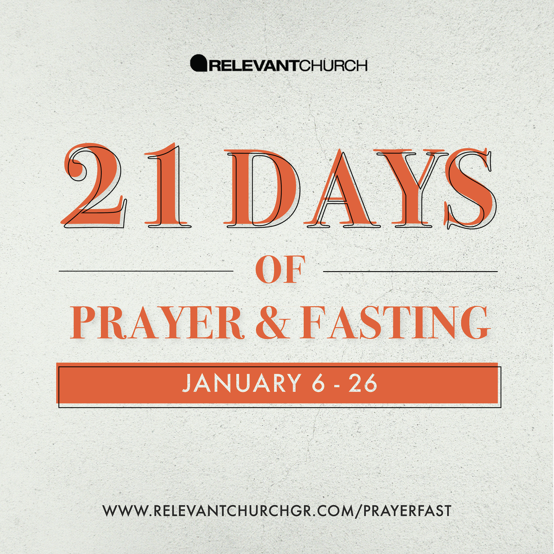 21 Days of Prayer &amp; Fasting