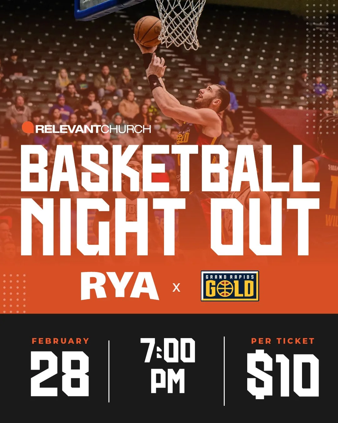 RYA x GR Gold Basketball Game