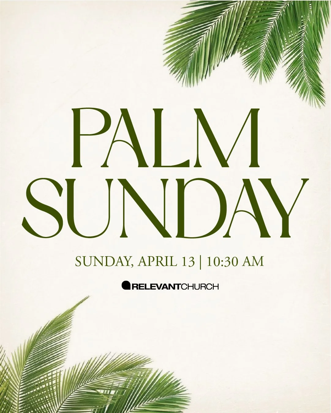 Palm Sunday