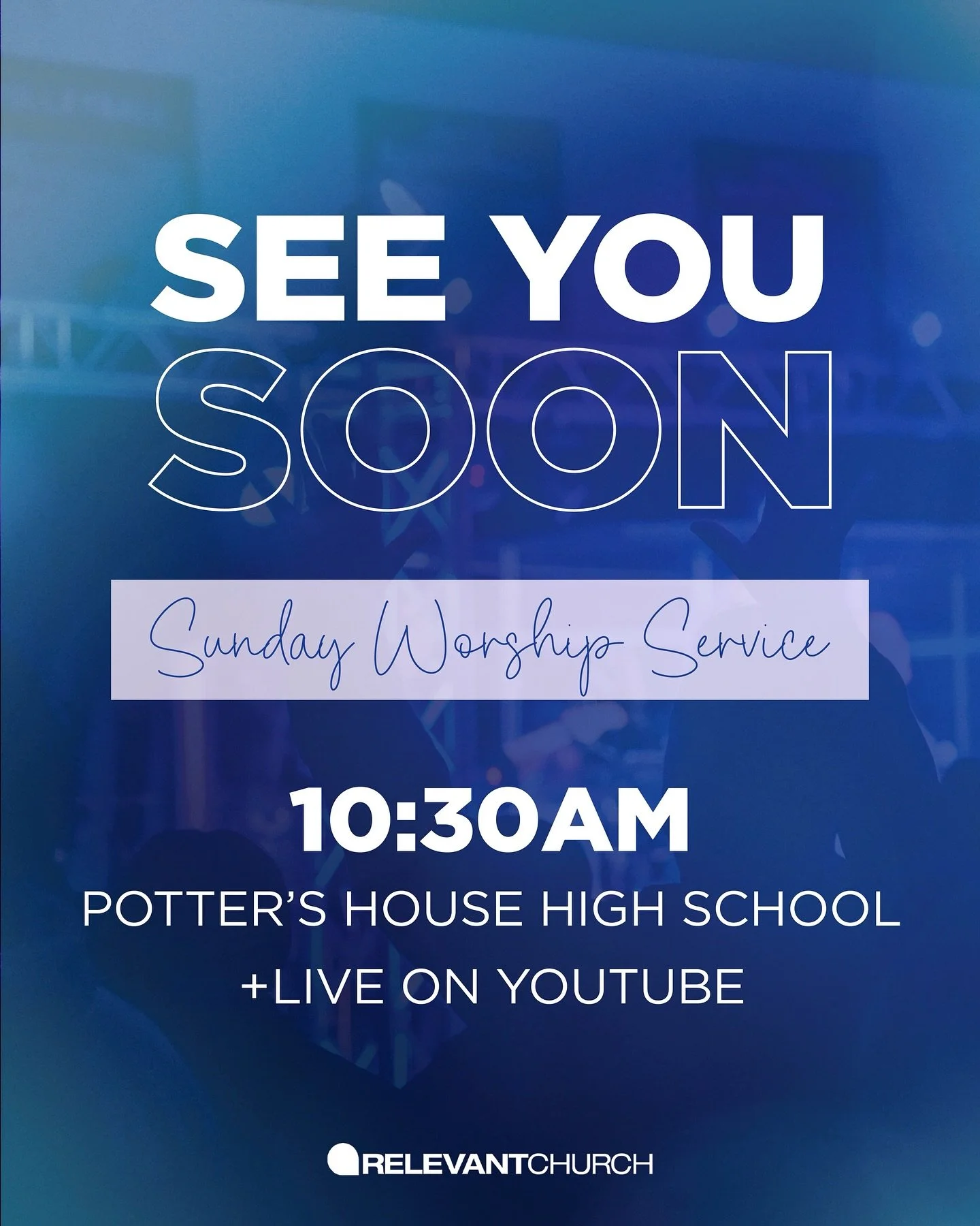 Sunday&rsquo;s here, and we can&rsquo;t wait to worship with you! 🙌🏽

Grab your crew, bring your praise, and come expectant for what God&rsquo;s going to do today. There&rsquo;s nothing like being together on Sunday mornings&mdash;the energy, the f
