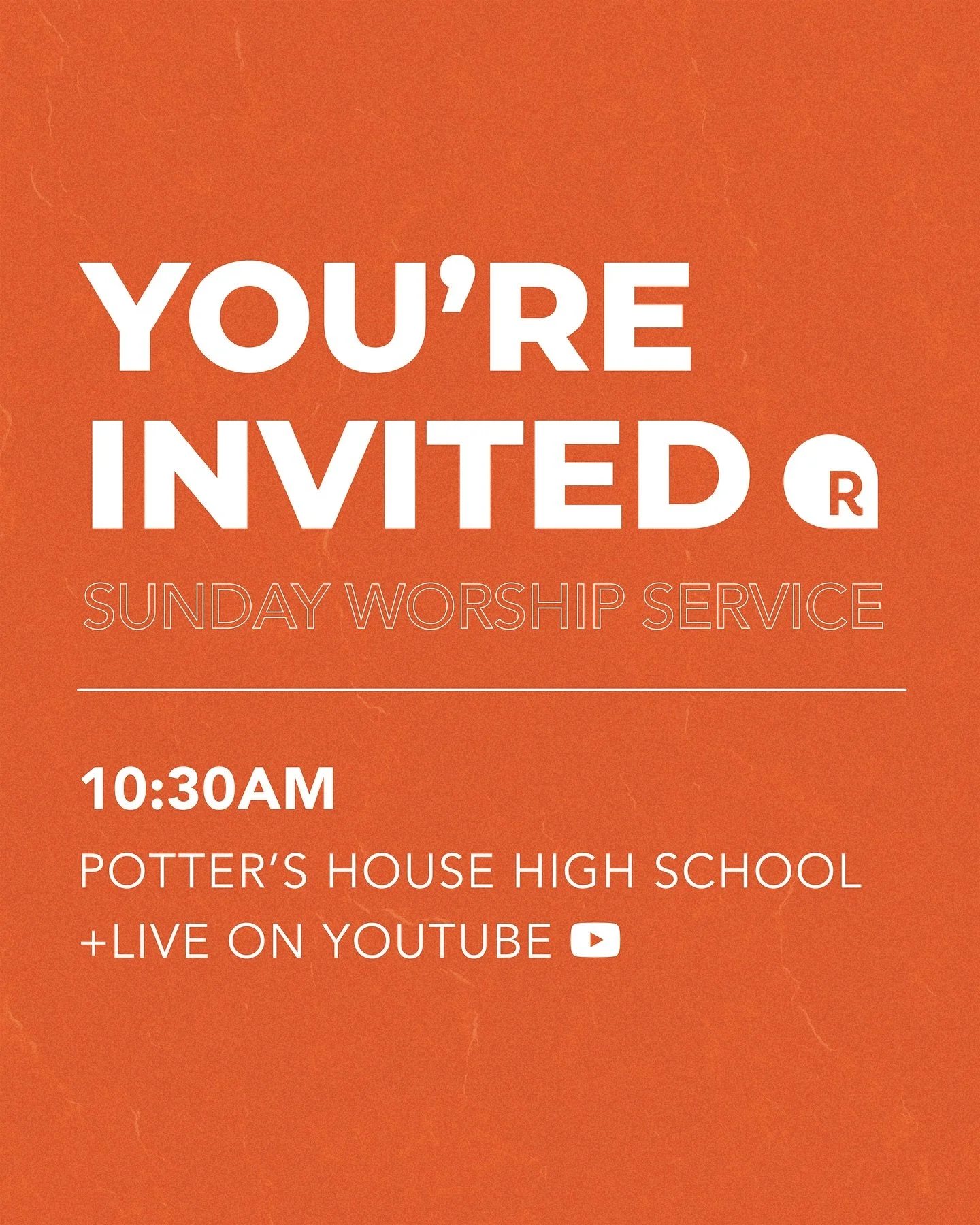 There&rsquo;s no better way to start your Sunday than together. 🙌🏽

Join us in person or online as we worship, dive into the Word, and grow in community.

⏰ 10:30AM
📍 Potter&rsquo;s House High School
▶️ Live on YouTube (@relevantchurchgr)

Come ex