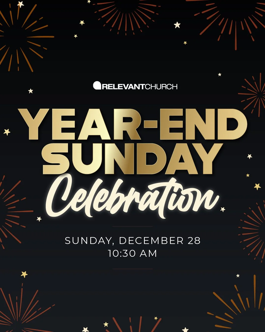 Year-End Sunday Celebration Service