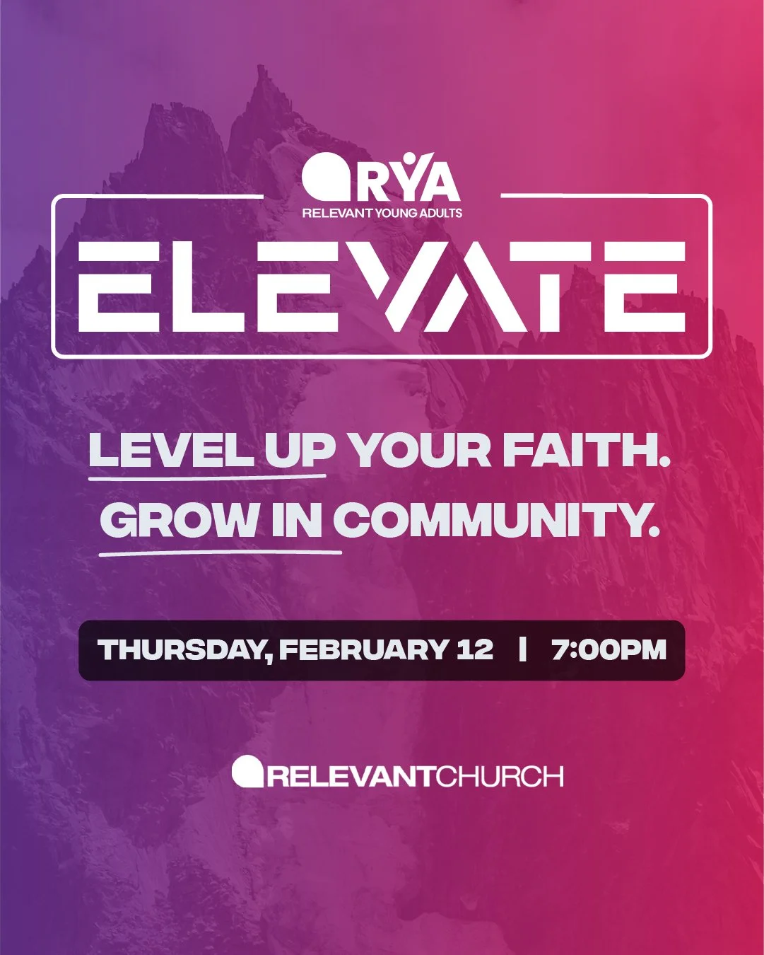 RYA Elevate Night