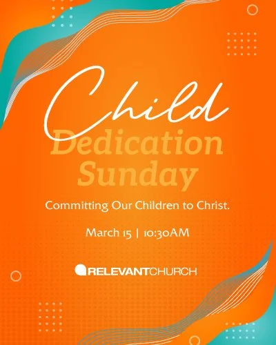 Child Dedication Sunday