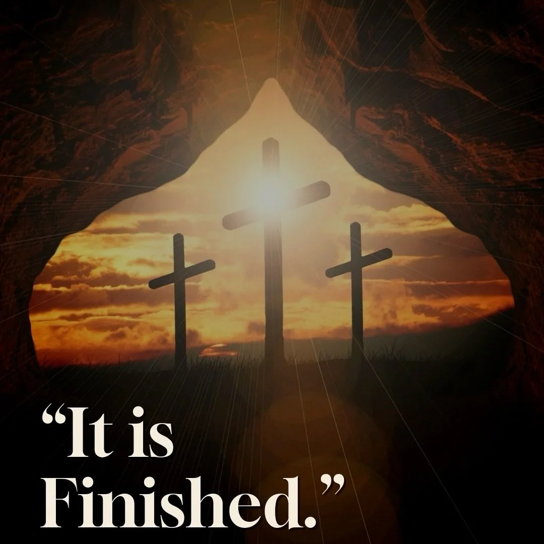 &ldquo;It is finished.&rdquo; &mdash; John 19:30

Because of the cross:
&bull; Grace is available
&bull; Freedom is possible
&bull; Hope is alive

As we honor Good Friday, take a moment to sit in the weight of Jesus sacrifice&hellip;and the depth of 