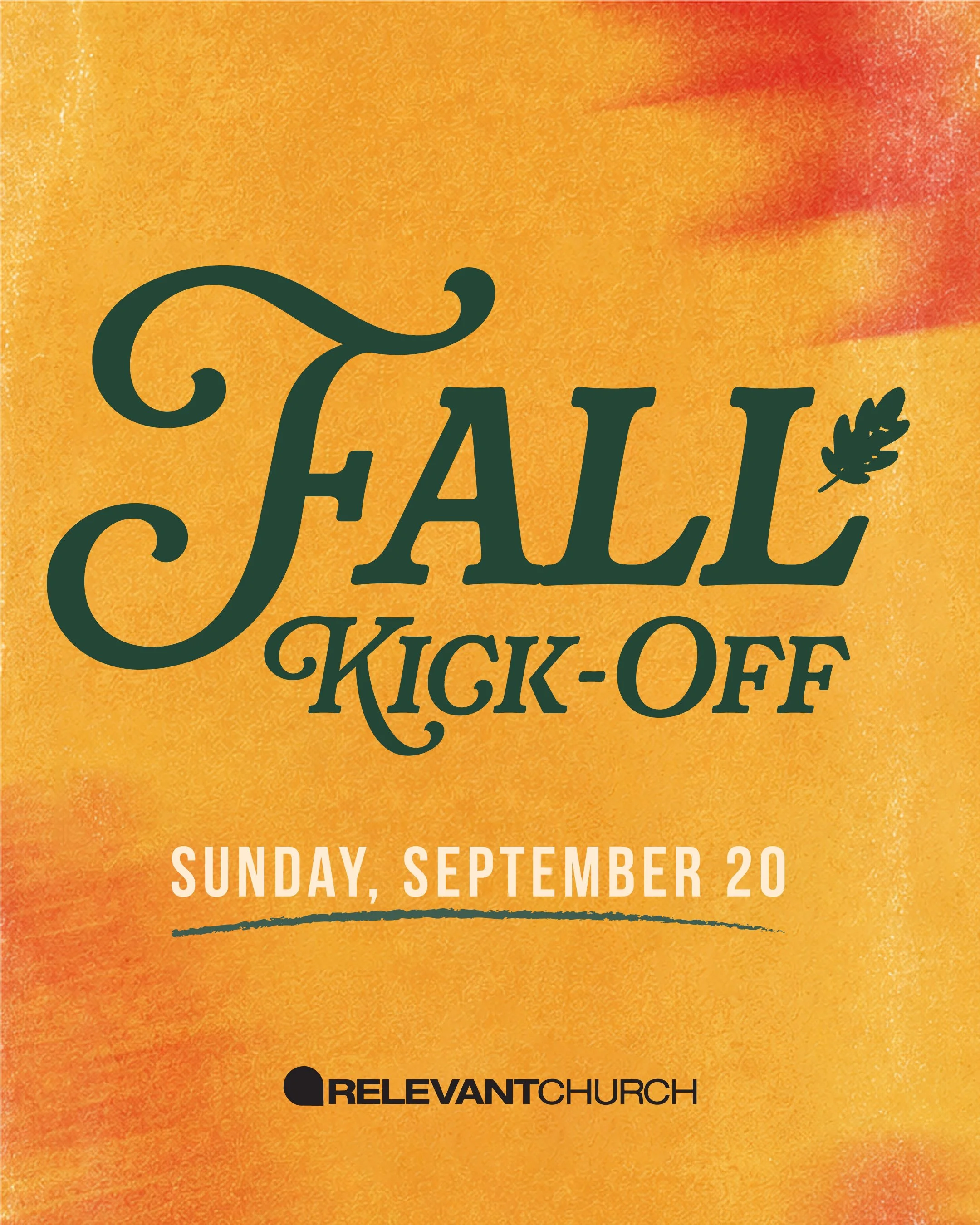 Fall Kick-Off