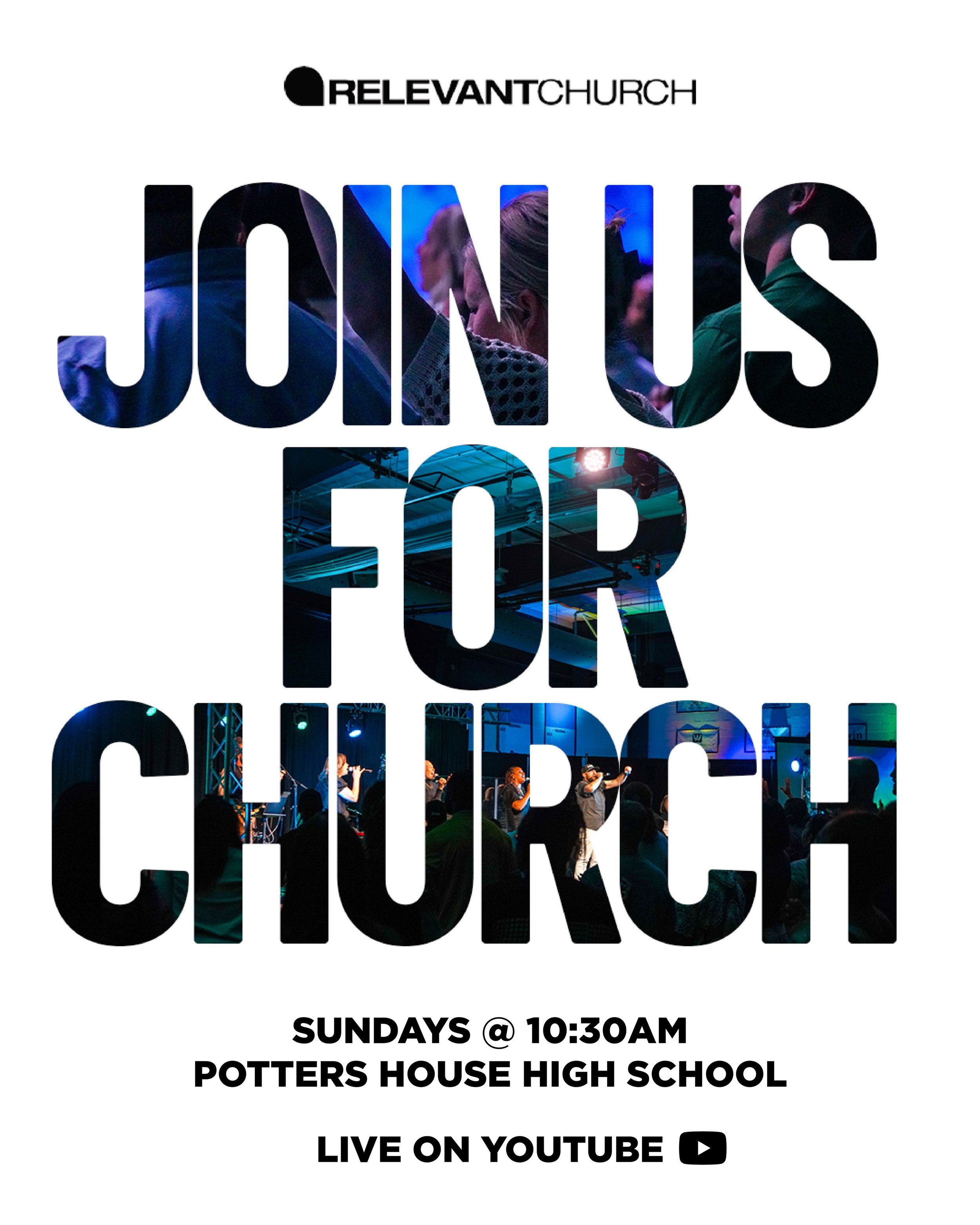Church > everything else on the Sunday agenda. 🙌🏽

Come ready to worship, hear the Word, and be reminded of what matters most.

We&rsquo;re gathering at 10:30 AM. Come be part of it. 🧡

📍 Potter&rsquo;s House High School

#relevantchurchgr #gr