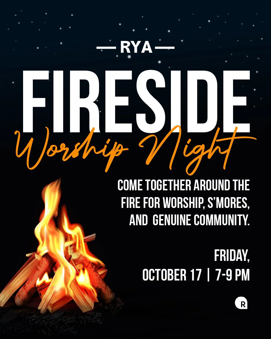 RYA Fireside Worship Night