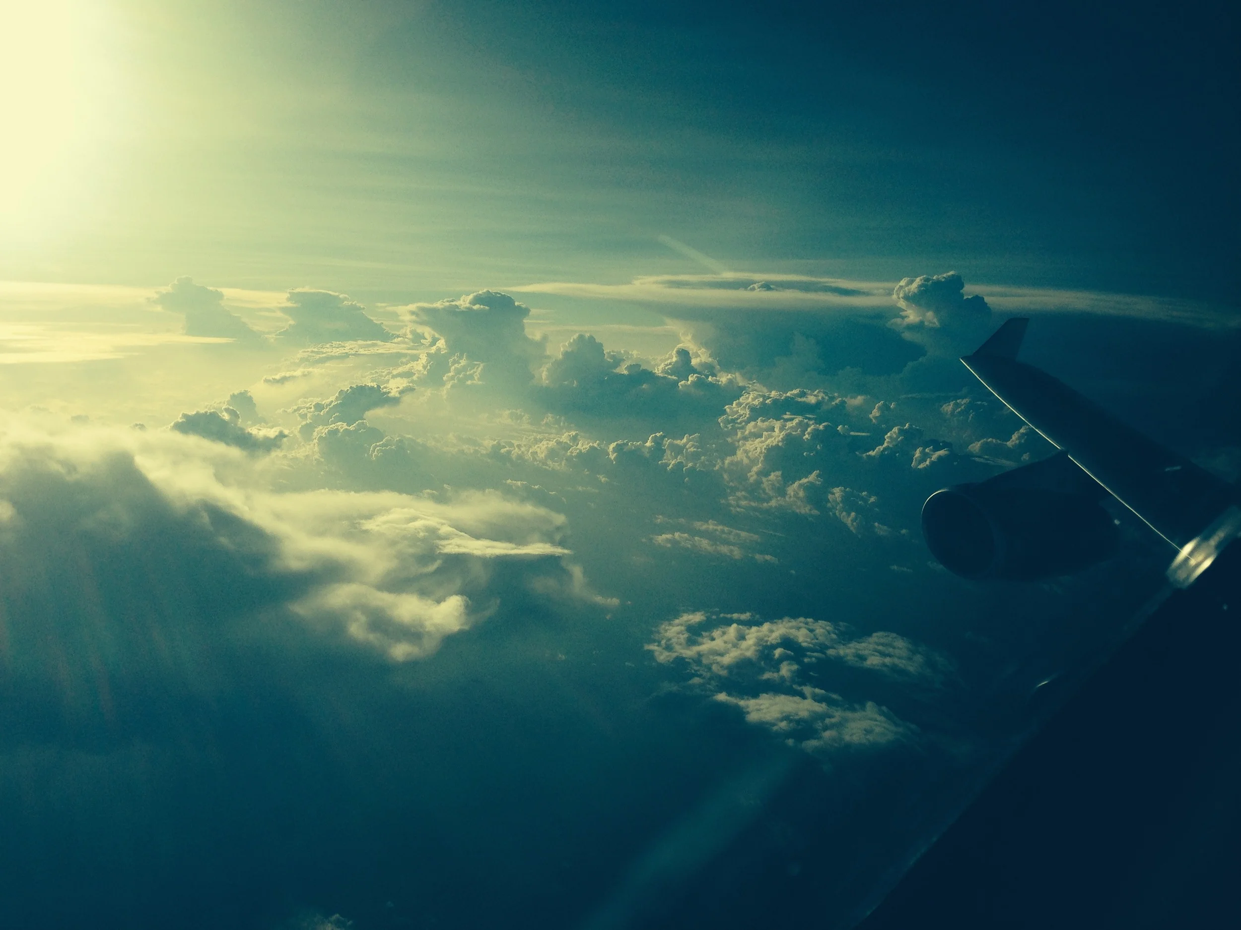 Storms over the Bay of Bengal