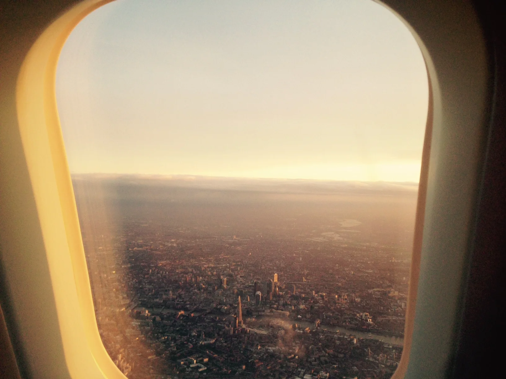 A spring morning over London