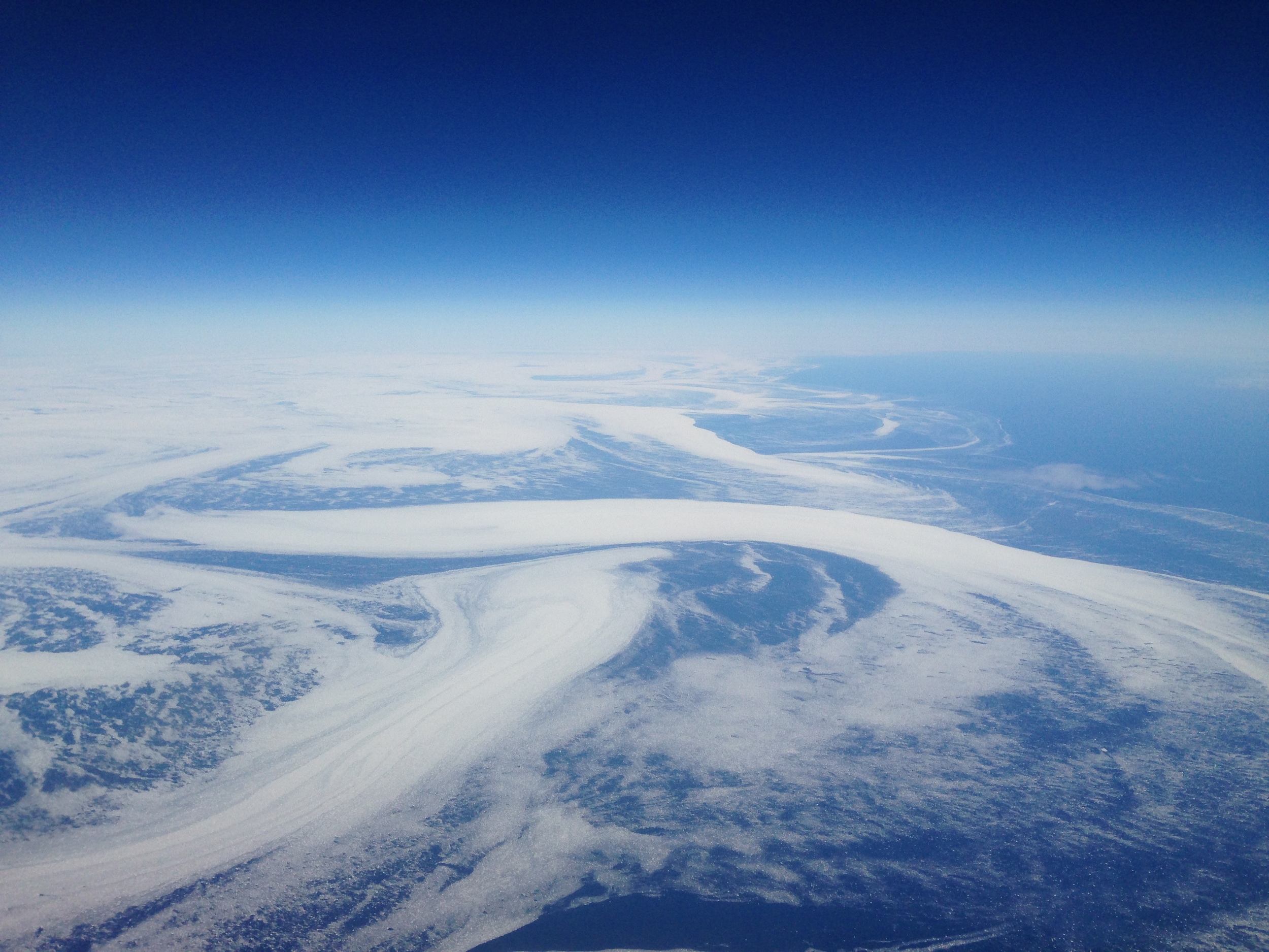 Ice off the Canadian coast (by J Winter)