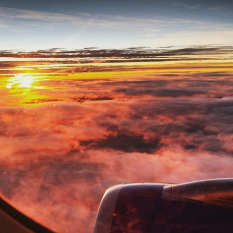 sunrise and clouds (by S Shekar)