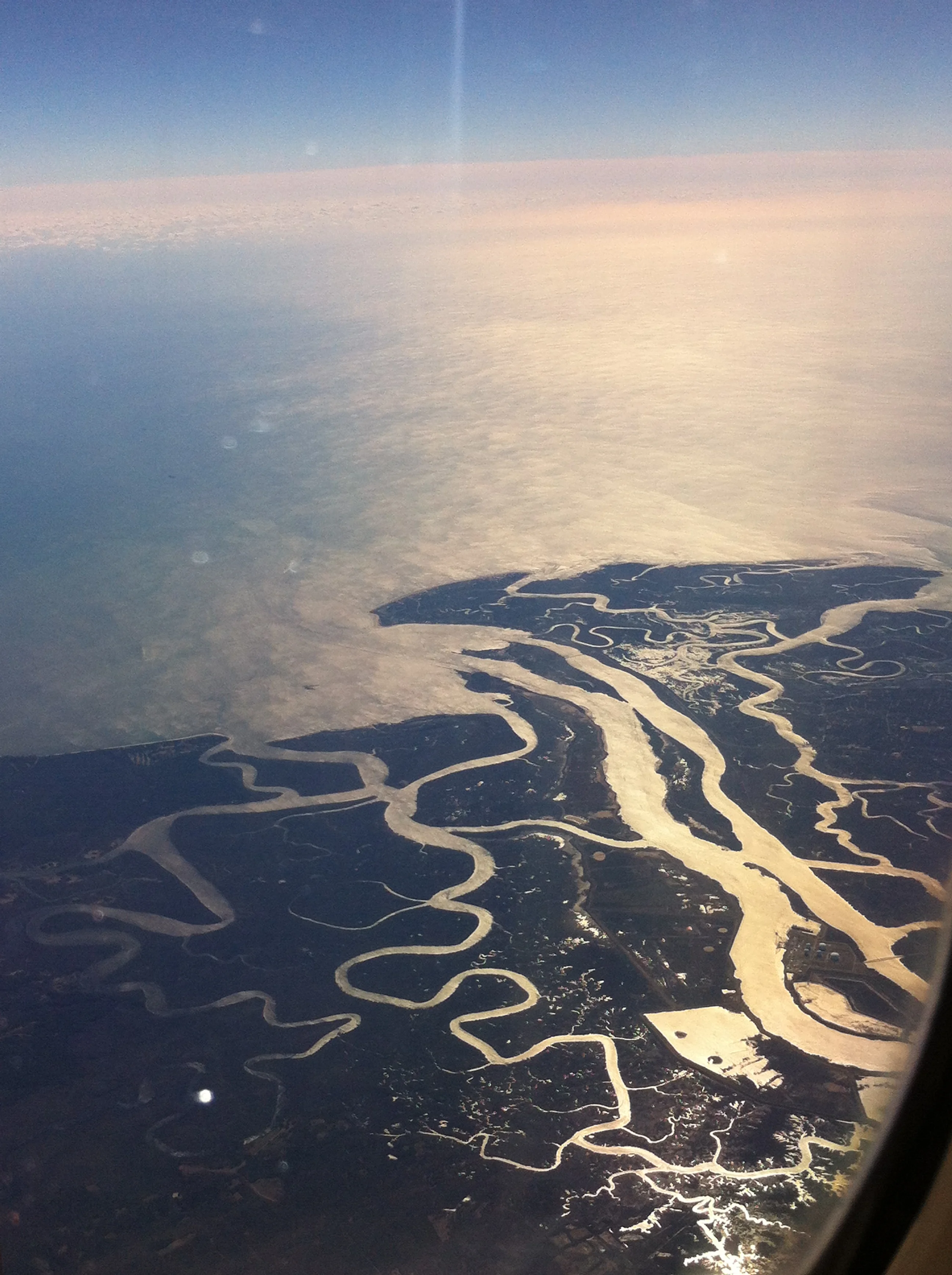above Savannah, Georgia (by J Bradley)