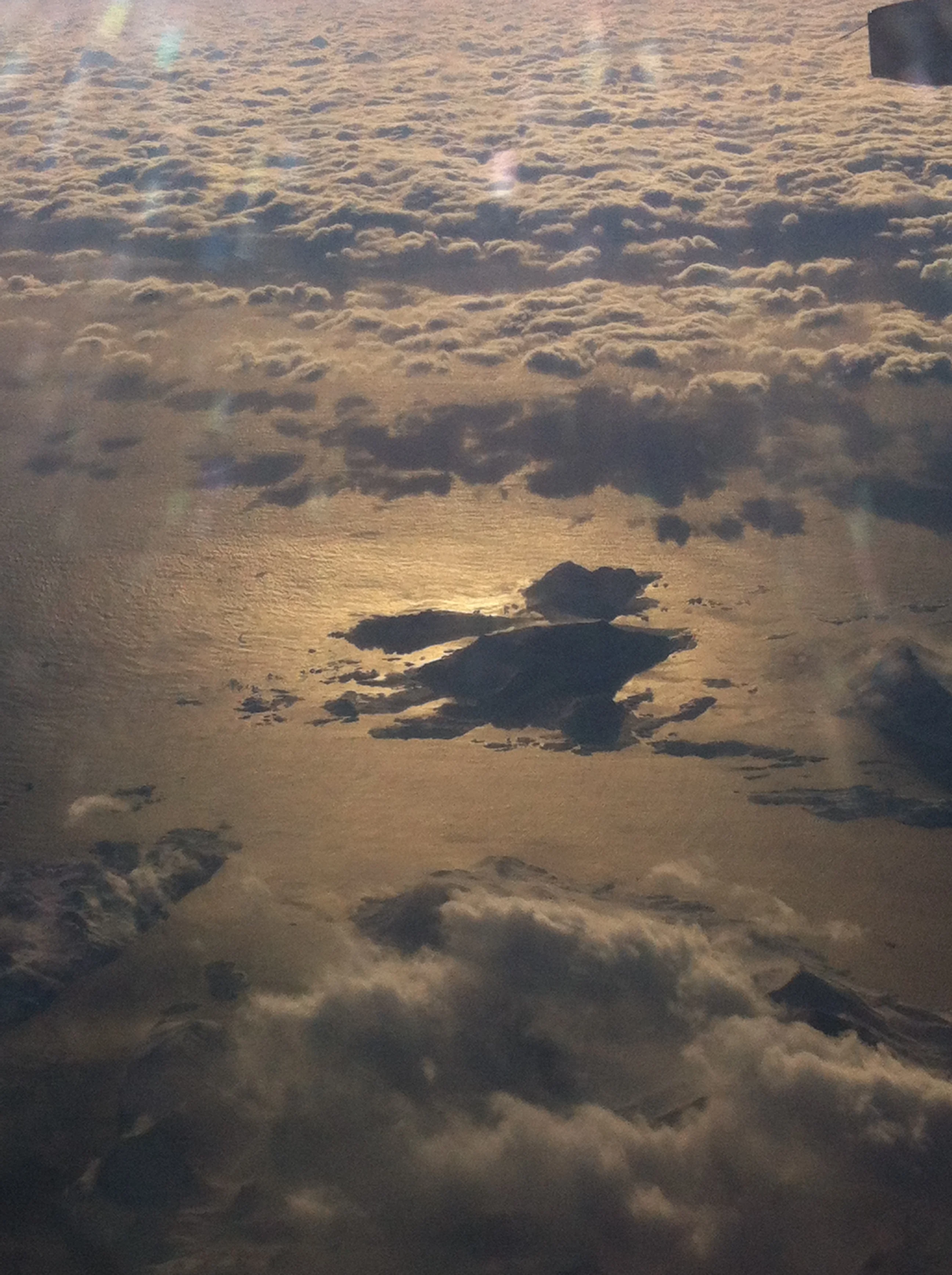 over northern Greenland (by J Bradley)