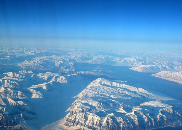 over Greenland (by A Smith)