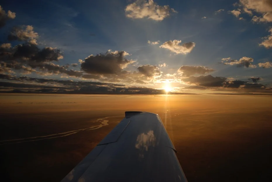 over Illinois (by D Moore)
