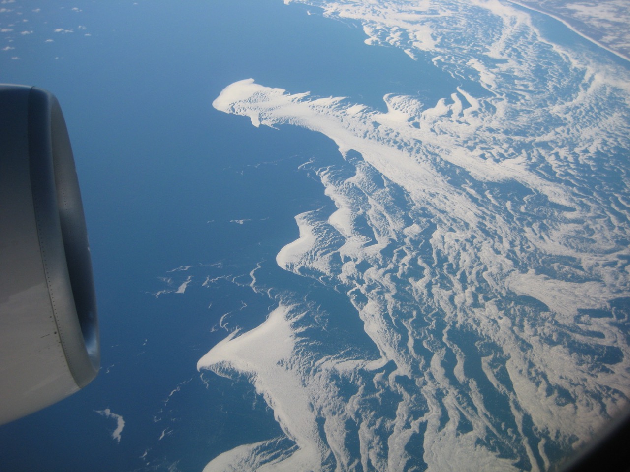 ice in Lake Michigan (by E Warner)
