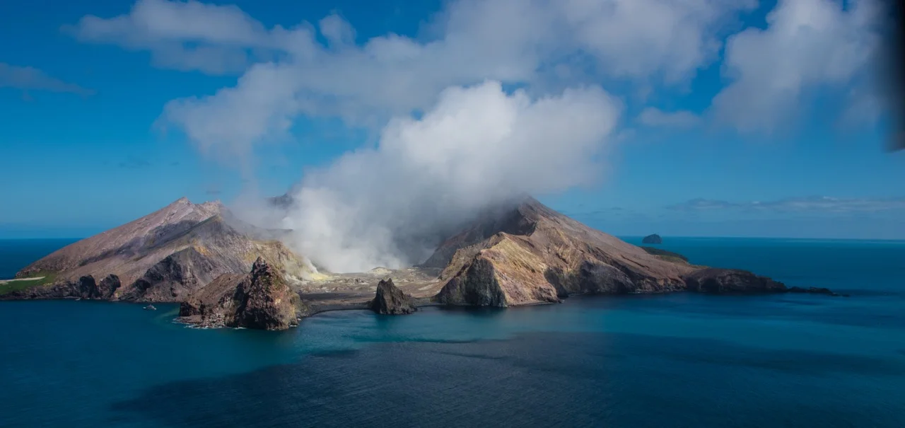 White Island, off New Zealand (by A Kramer)