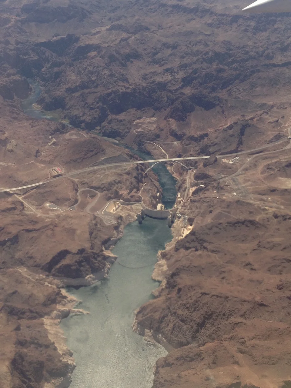 Hoover Dam and the Pat Tillman Bridge (by A Wilner)