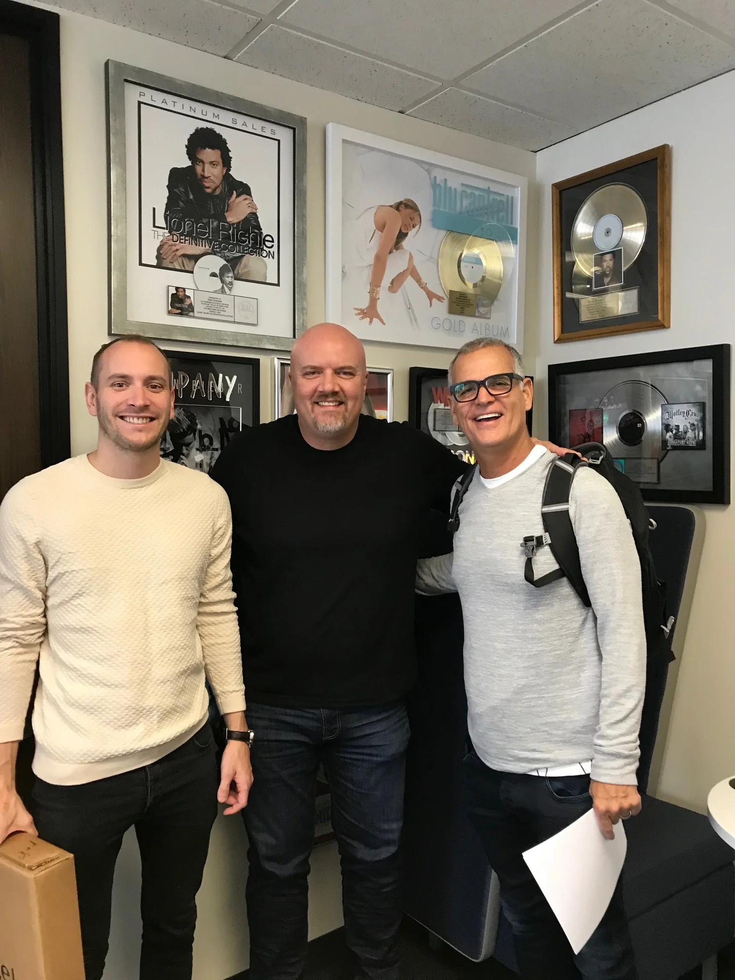 Axident, Erik and Ron.