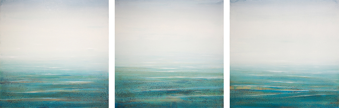 Ocean Mist Triptych