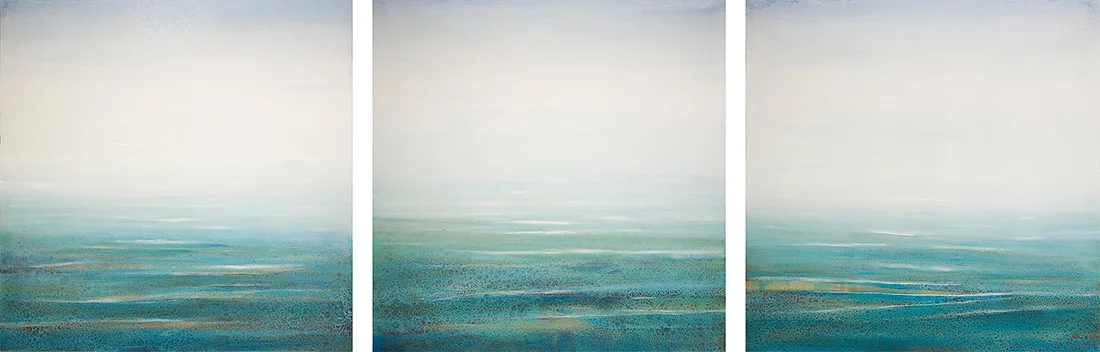 Ocean Mist Triptych