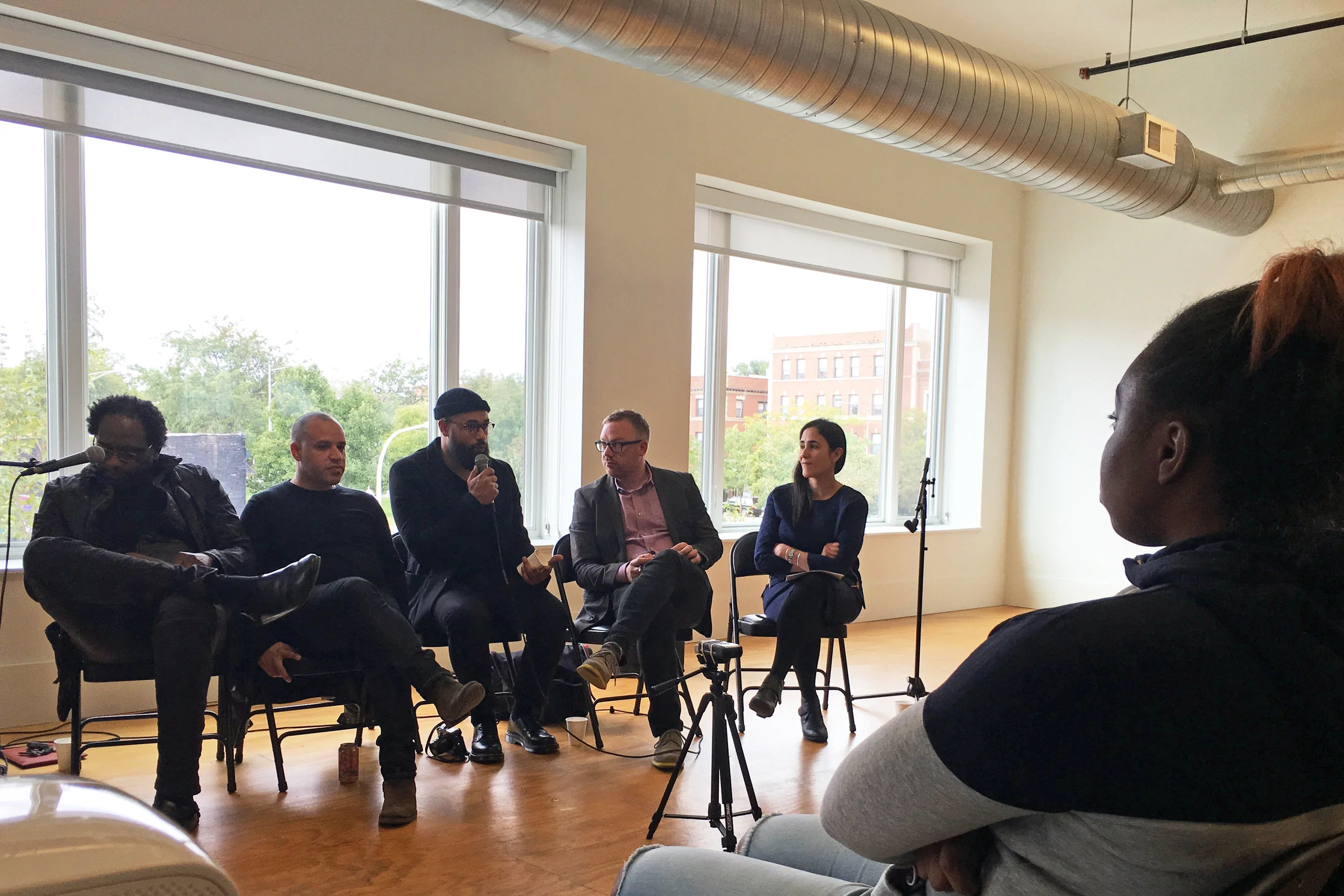 EVENT UNIVERSITY OF CHICAGO'S PLACE LAB Sierralta moderates "Intentions & Provocations in Design" as part of the 2015 Chicago Architecture Biennial.