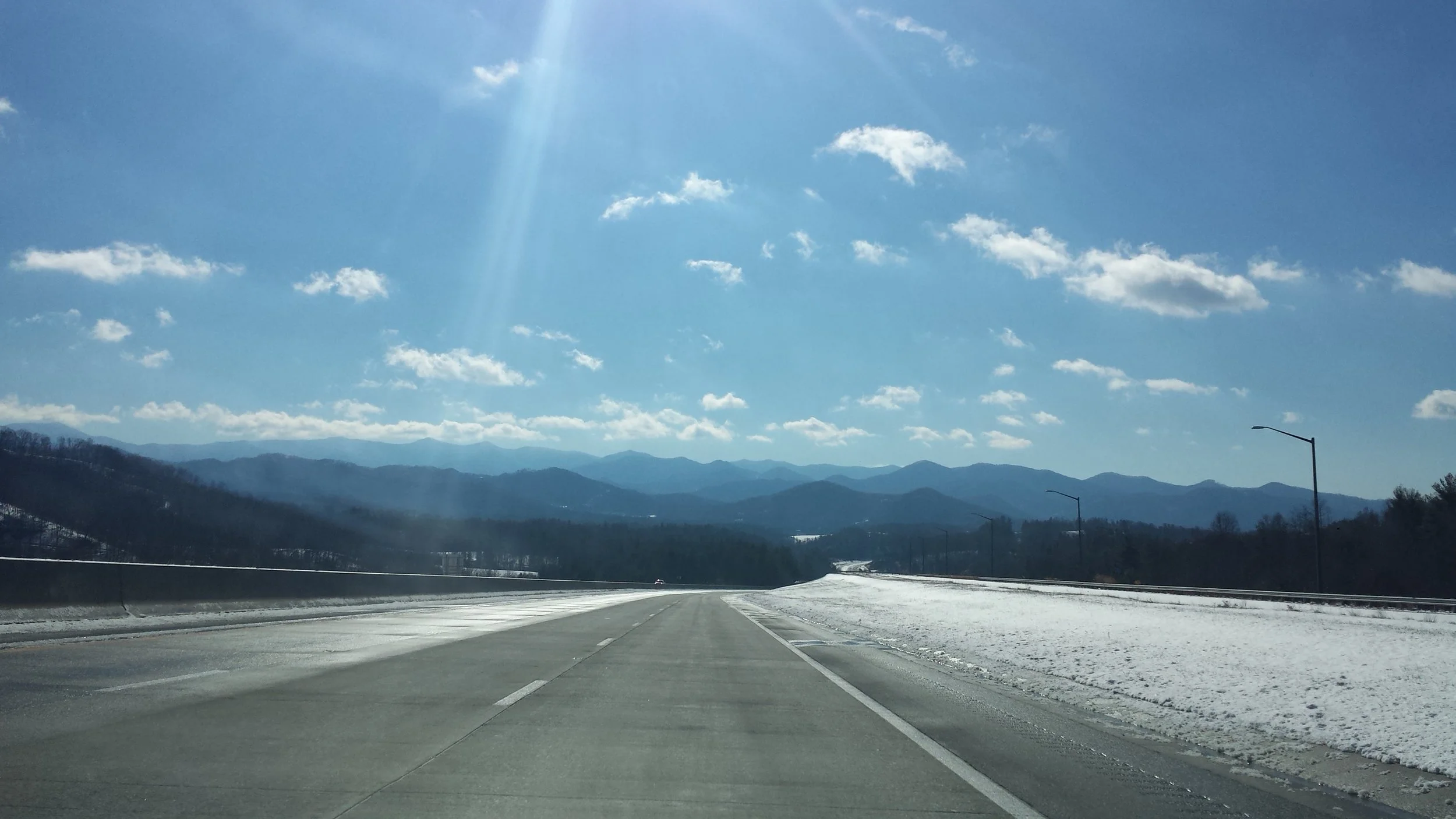 Our mountains in view!