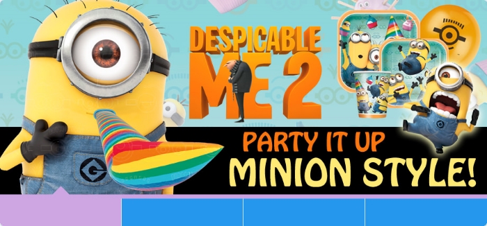 Despicable Me 2 Banner, Photoshop