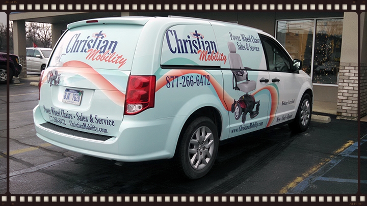 Christian Mobility Van Wrap