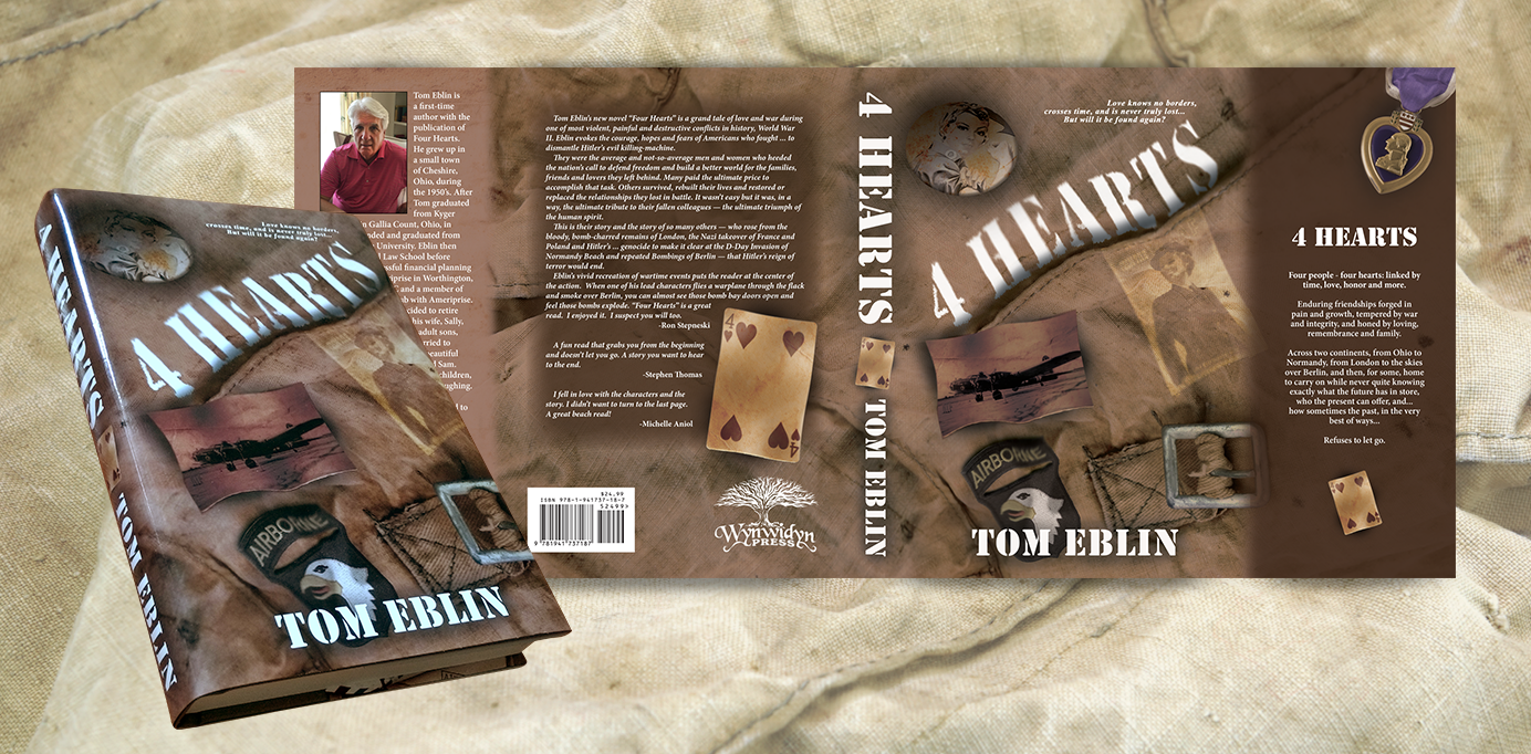 4 Hearts - Book Cover Design