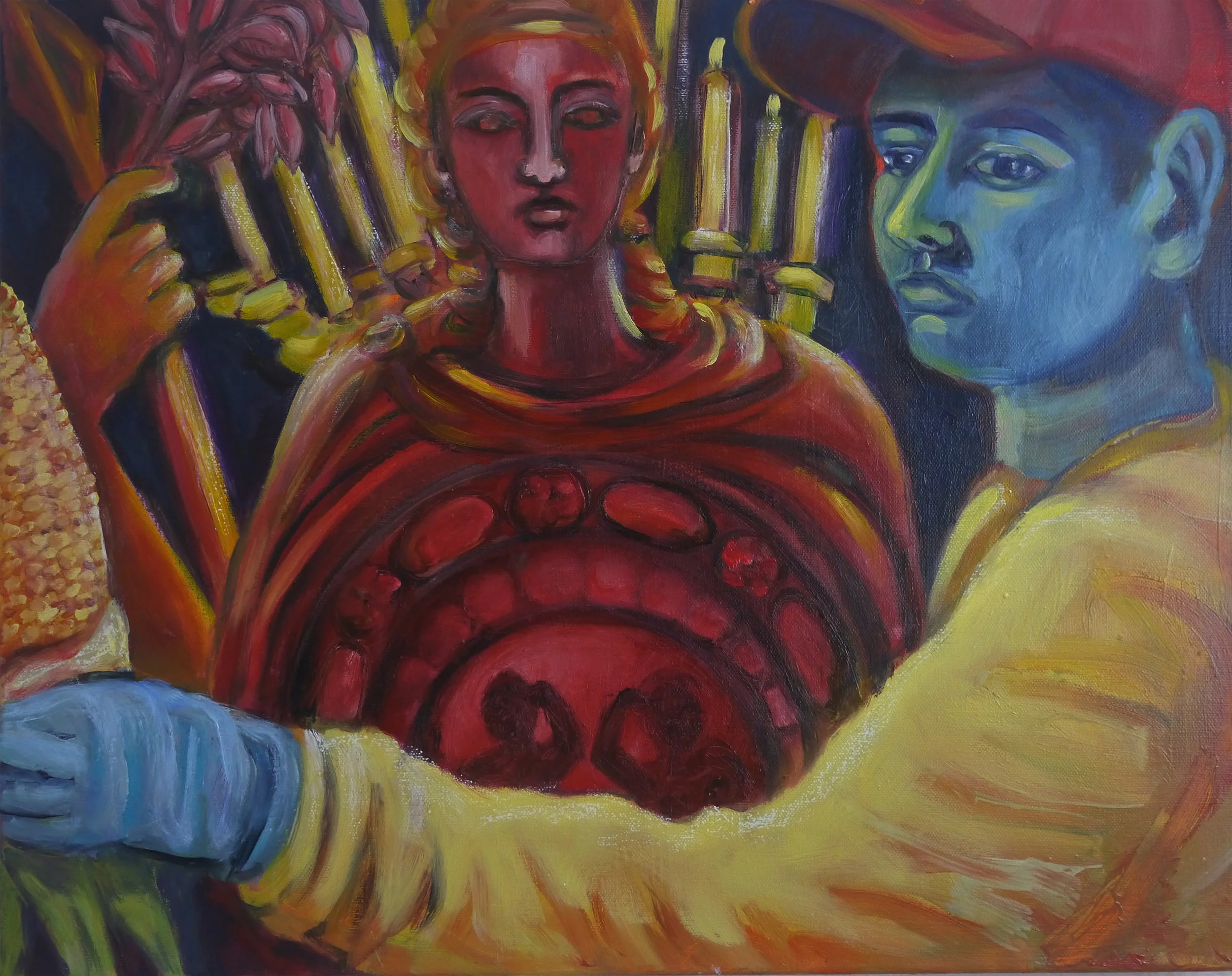 The Offering/16”x 20”/2019