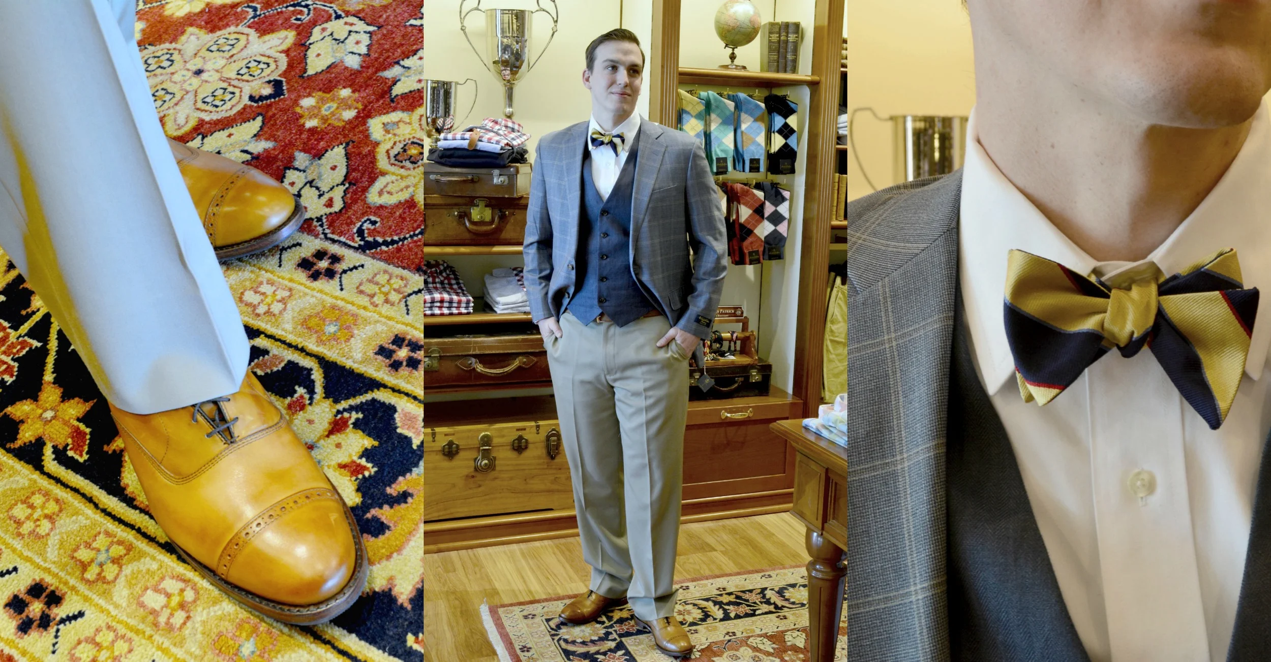 brooks brothers gabardine trousers