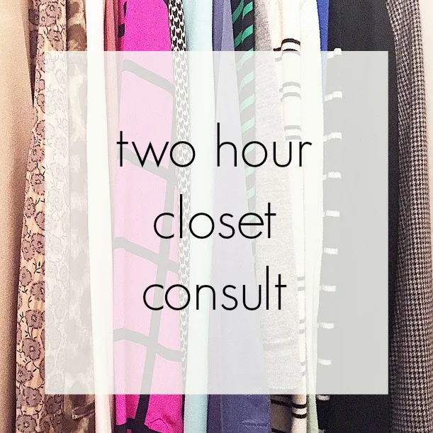 Two hour Closet Consult 