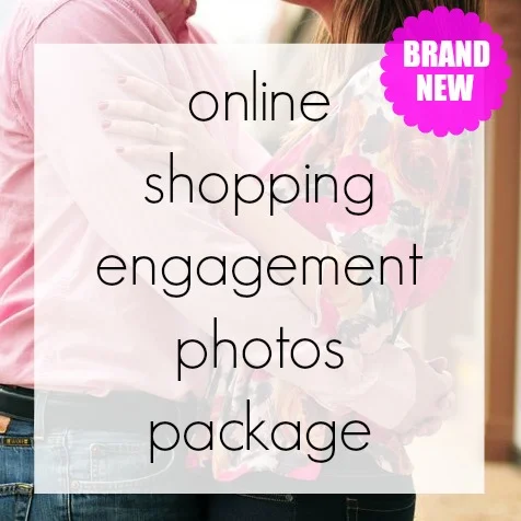 Online Shopping Engagement Photos Package