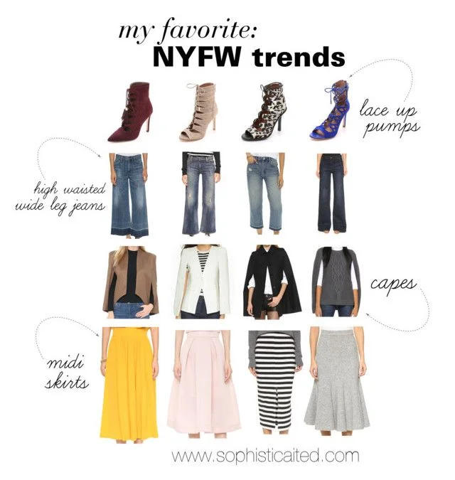 NYFW Trends with Shopbop