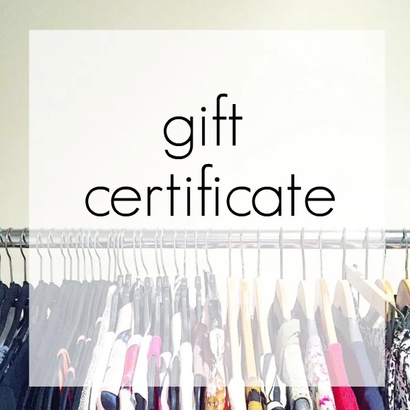 Gift Certificate 