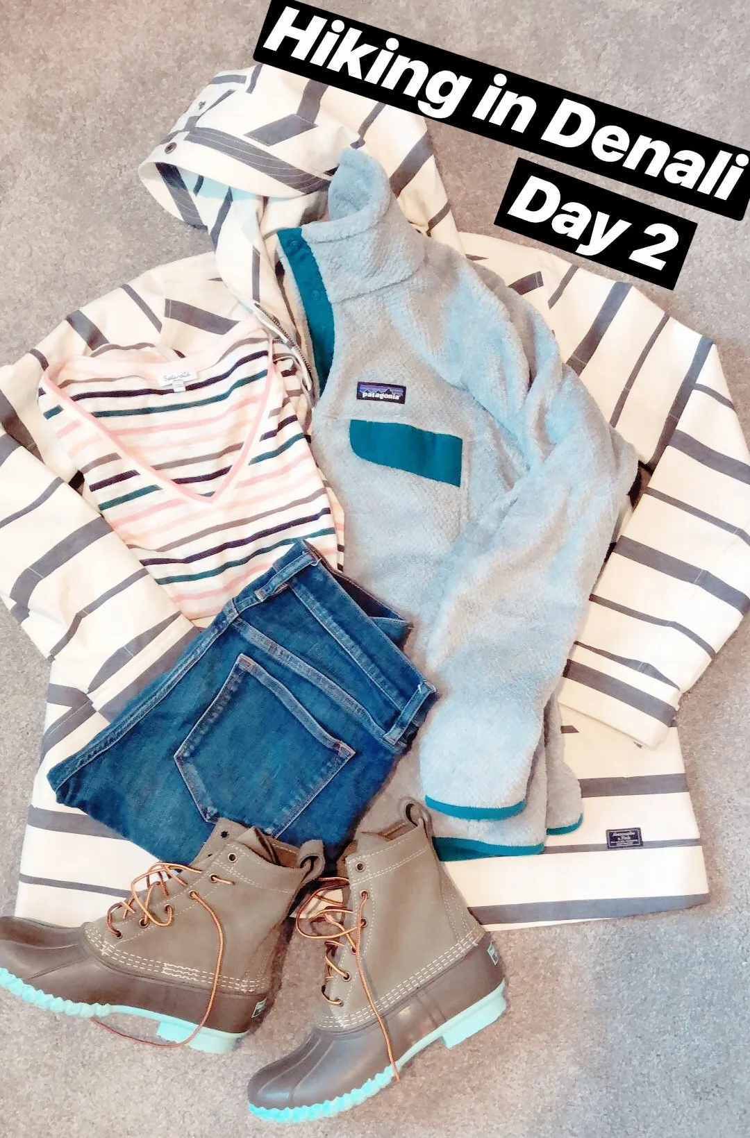 What I Wore on an Alaskan Cruise