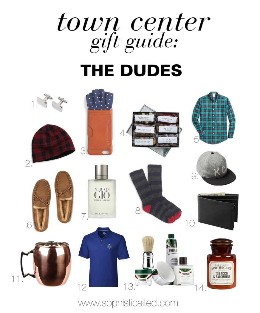 Town Center Gift Guide: The Dudes