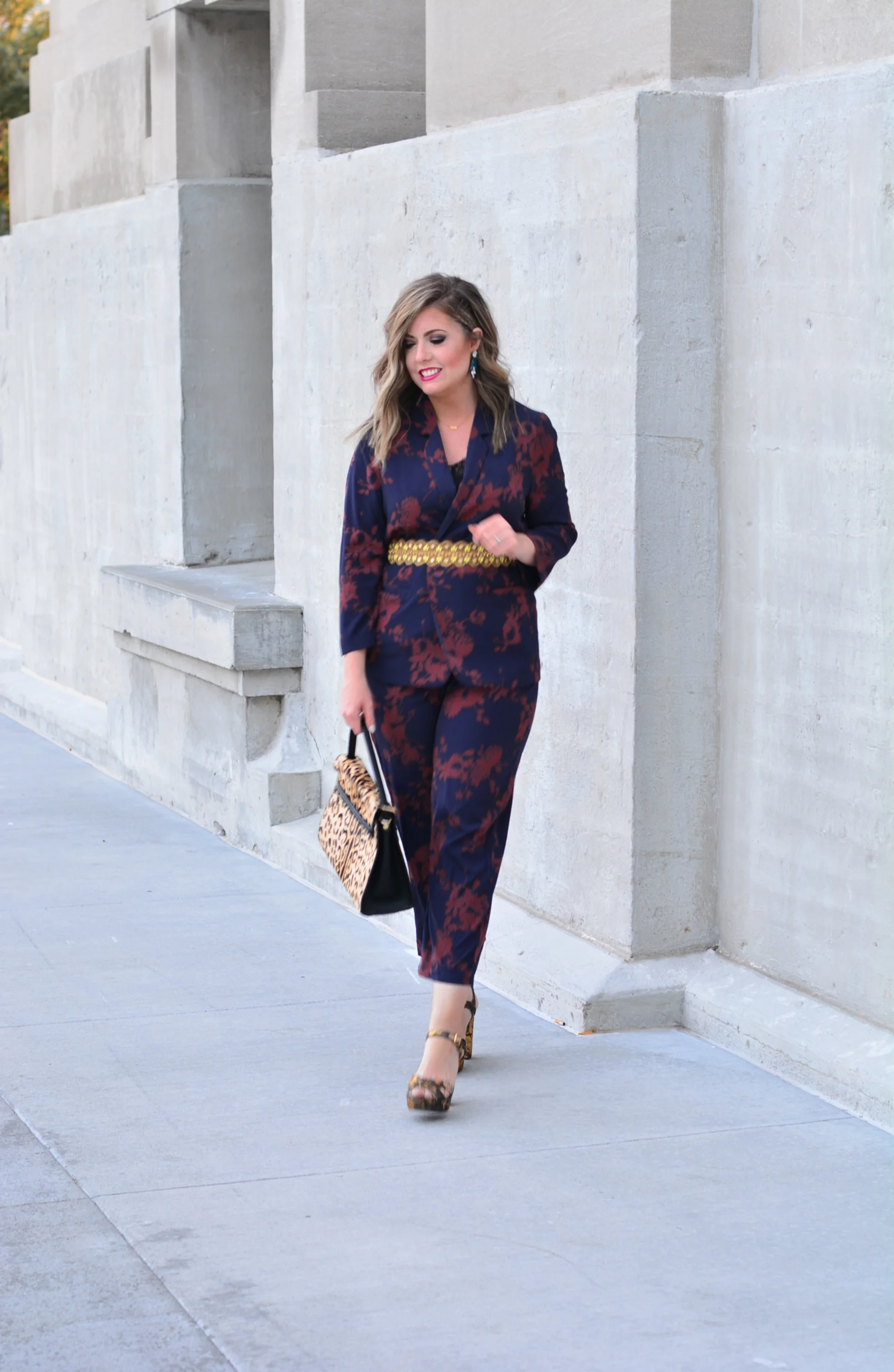 Floral Suit: The New Holiday Outfit Idea