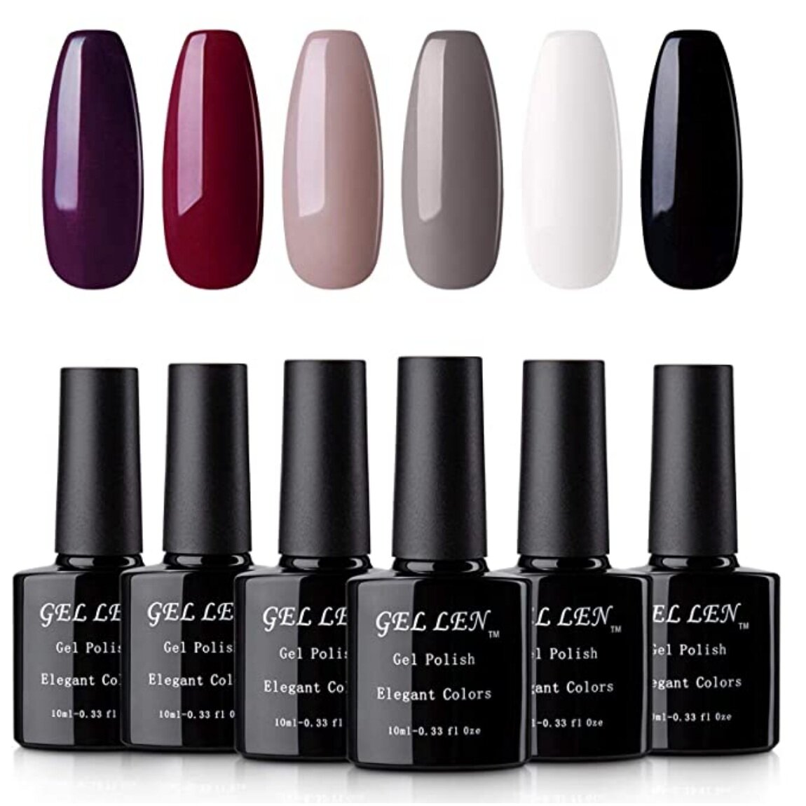 Gel+manicure+polishes