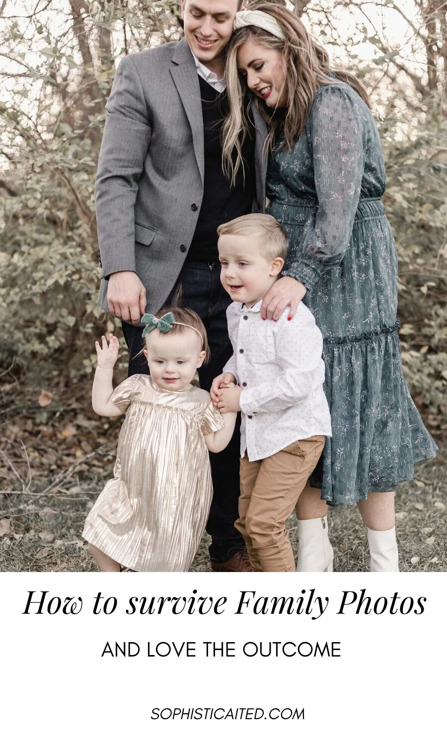 Family Photos and actually enjoy it