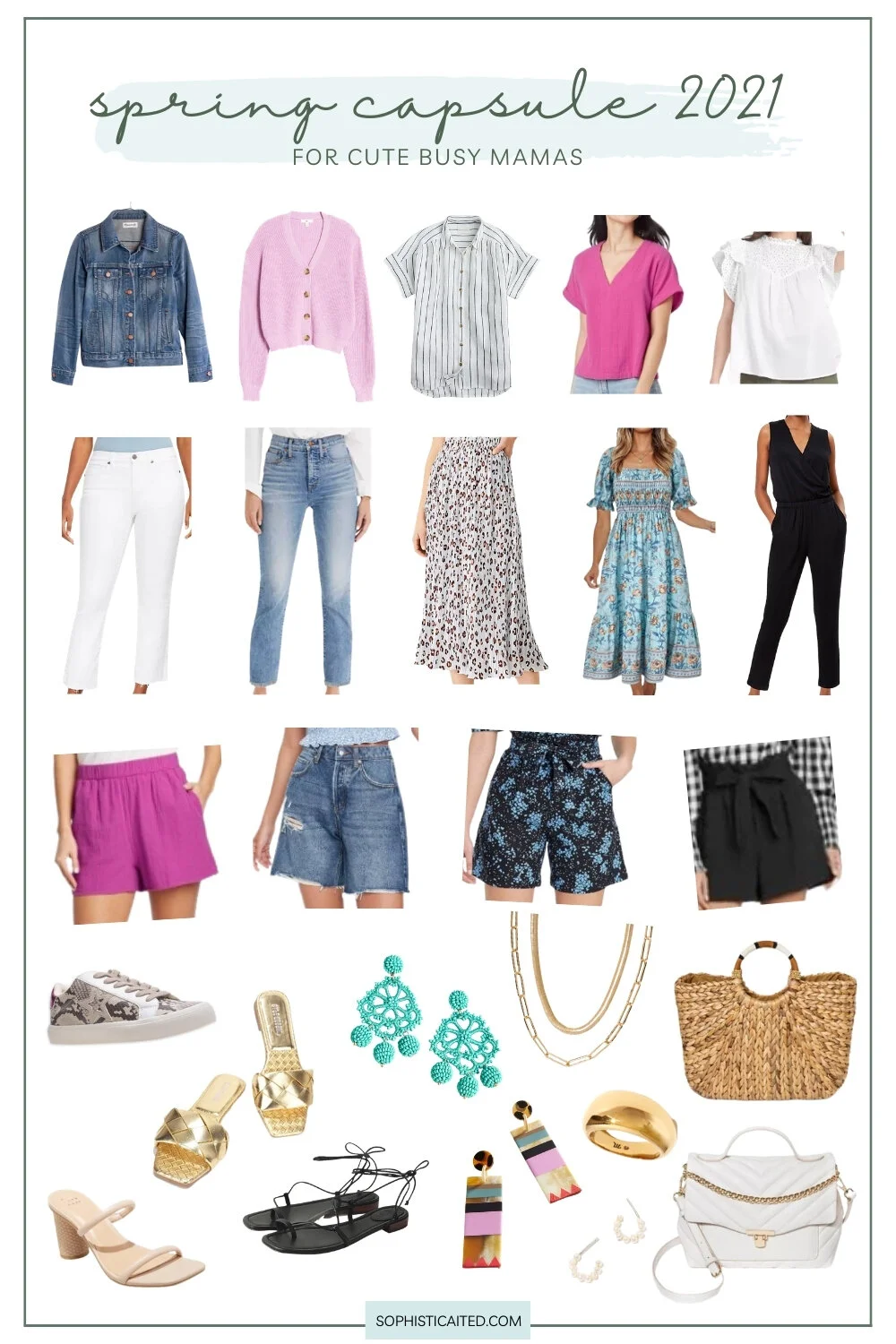 Spring Capsule Wardrobe 