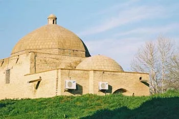 Temple air-con, Bukhara, Uzbekistan. (JAMES FLINT)